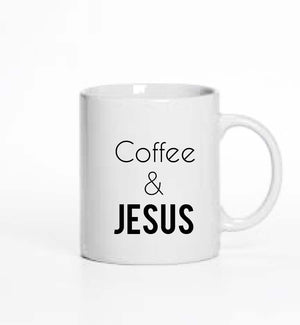 Coffee And Jesus Mug - Christian Clothing Malachi Clothing Co