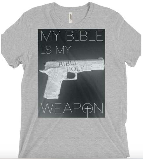My Bible Gray - Christian Tee Shirts - Christian Clothing Malachi Clothing Co