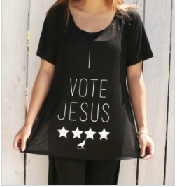 I Vote Jesus- Christian Apparel - Christian Clothing Malachi Clothing Co
