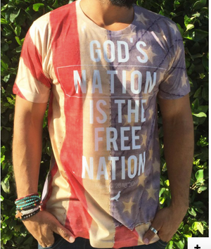 God’s Nation - Christian Shirts for Men - Christian Clothing Malachi Clothing Co