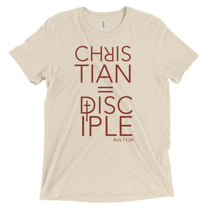 Christian = Disciple - Christian Clothing Malachi Clothing Co